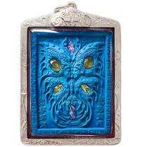 Thai Buddha Amulet Cuban Jeshna Blue Bridge Butterfly Dream Thai Butterfly Amulet 2563