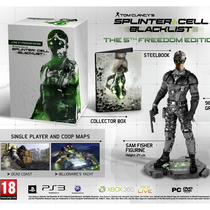 Cell division Sam Fisher (Sam Fisher) ps3 360 Deluxe Edition hand-held no-disc