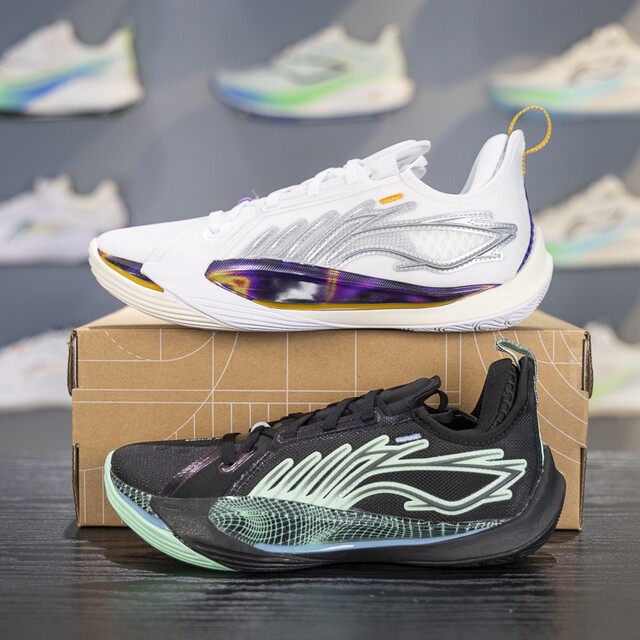 Li-Ning all-season shock-absorbing, rebound and breathable basketball shoes