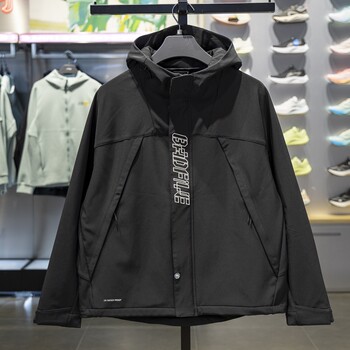 Li ning sports windbreaker plus velvet to keep warm
