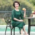Mẹ mùa hè ngắn tay hai mảnh phù hợp với vợ rộng rãi là quý cô và quý phái trung niên 2019 mới trung niên 40 tuổi 50 - Quần áo của mẹ mẫu thời trang áo sơ mi nữ tuổi 50 Quần áo của mẹ
