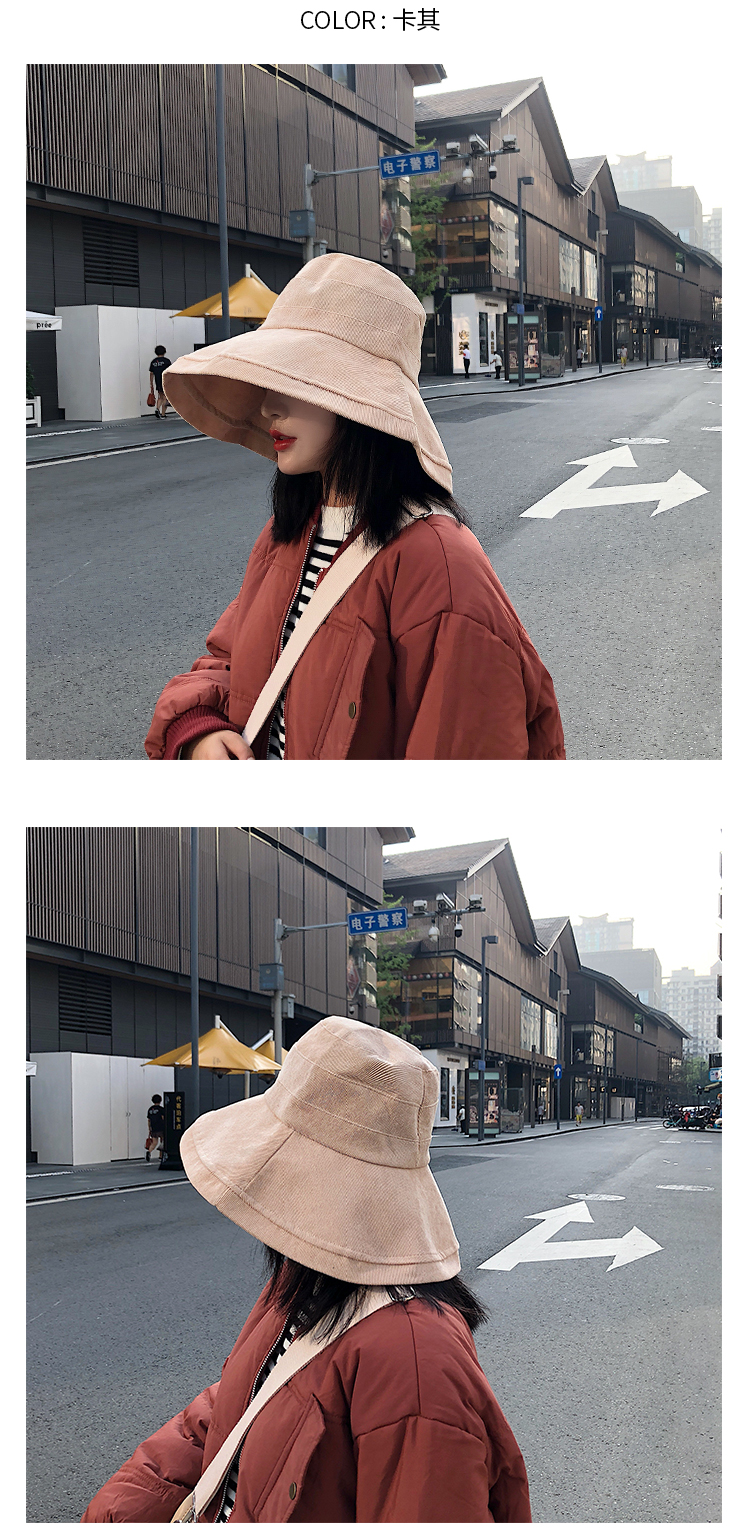 Chapeau pour femme COLOMO en Velours cotele - Ref 3234522 Image 20