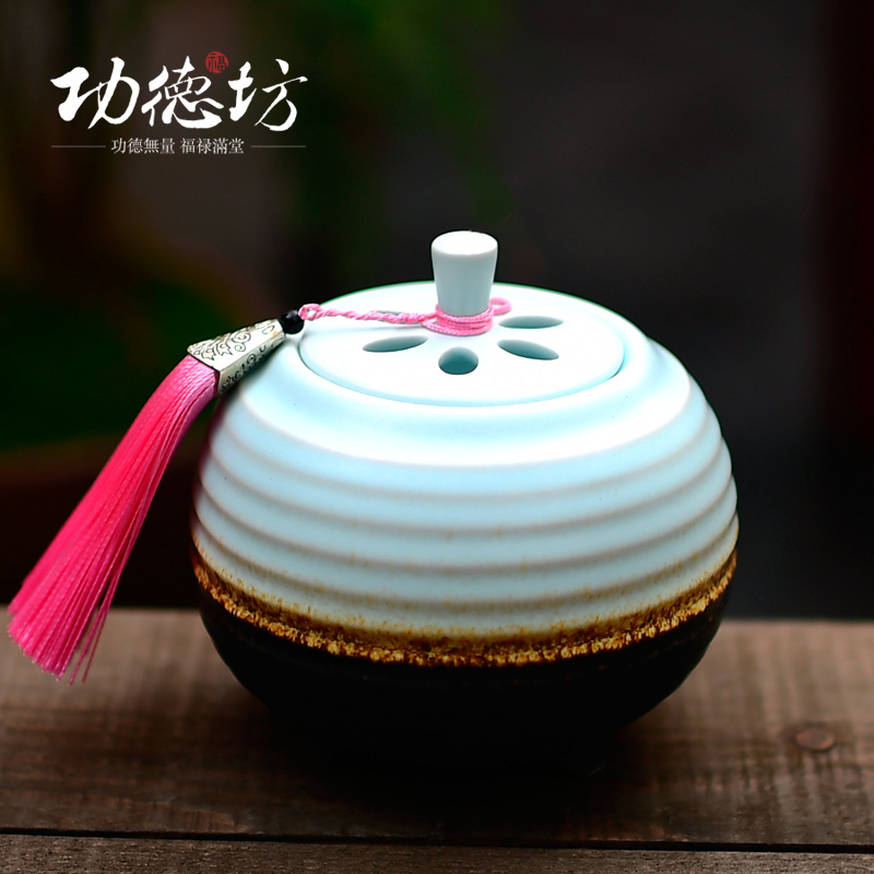 Gong Defang Taiwan electronic incense stove ceramic home indoor plug-in electric temperature adjustment timing Incense Essential Oils Lavender Incense