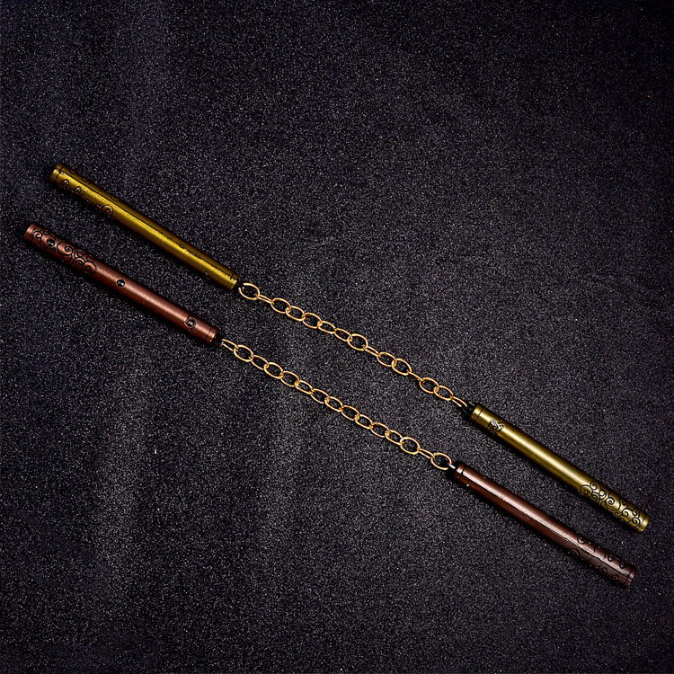 King Weapon Glory Weapon Model Alloy Weapon Nunchaku Anime Double Knife Belt Chain King Glory Toy