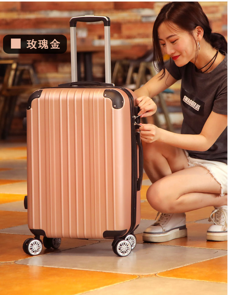 Xe đẩy hộp nam nữ vạn năng bánh xe hành lý 24 inch vali lên mật khẩu hộp 20 inch 26 sinh viên nhỏ tươi vali kéo du lịch