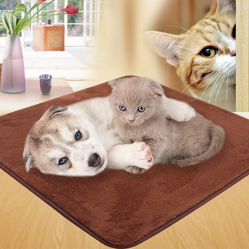 Pet pad kennel pad cat pad non-stick hair dog sleeping pad winter warm small and medium-sized dog Teddy dog ​​pad can be washed and comfortable