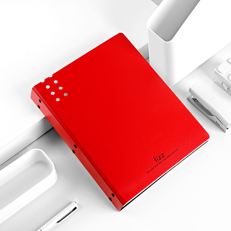 Guangbo times fizz Data book A4 loose-leaf folder 30 40 60 80 pages Multi-layer insert bag for office use