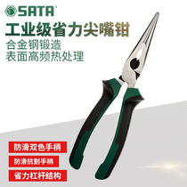 Shida 72401 tools Industrial grade labor-saving tip Tong Tong pliers tip pliers multi-function 6-8 inches