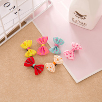 Baby hairclip girl baby hairpin headgear small hair clip Korean children Princess cute bow hair accessories