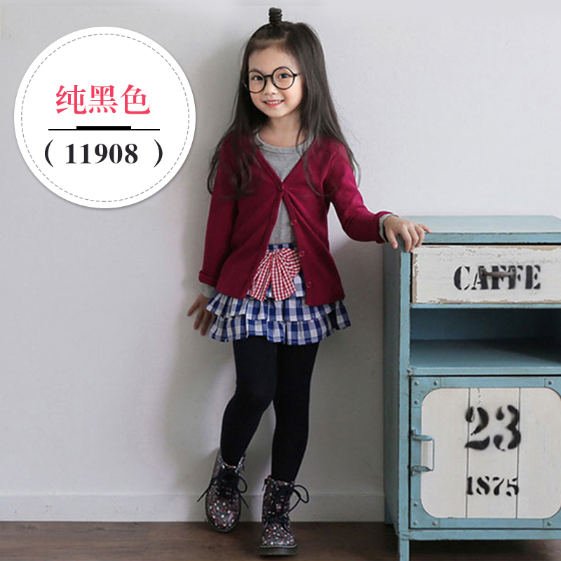 Cô gái cộng với quần legging nhung dày trong mùa đông Trẻ lớn mặc thêm quần dày cho bé Quần ba lớp quần ấm quần dài cho bé gái
