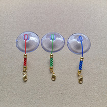 Perforated transparent hanging small jewelry suction cup car carrying glass fixed strong suction cup hanging small doll toy suction cup