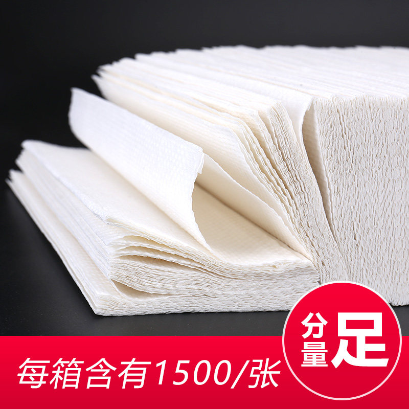 Wipe toilet paper thickened kitchen paper towel oil-absorbing paper kitchen paper kitchen paper towel fried oil-removing extraction toilet paper 1500 sheets