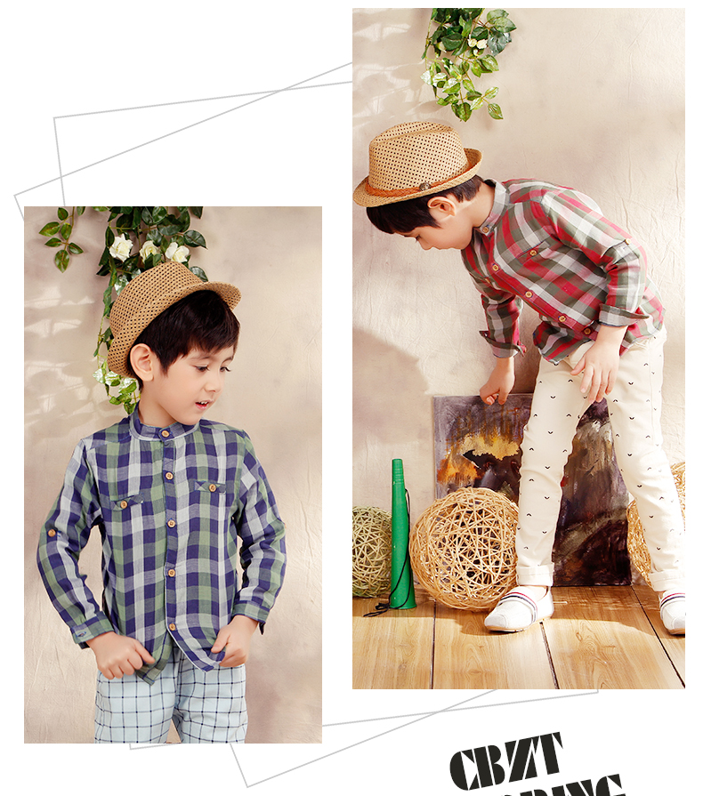 Chemise garcon à manche longue - Ref 2076849 Image 34
