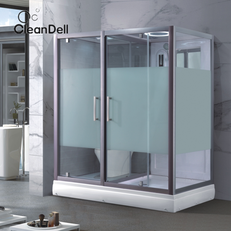 Overall shower room hotel Home 1 m 8 one-piece make-up room combined with toilet dry and wet separation integrated bathroom