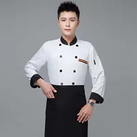 Три бара белый длинный фартук