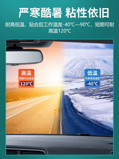 3M强力双面胶5608耐温蓝字强力粘胶承重易撕牢固防水无痕高粘度