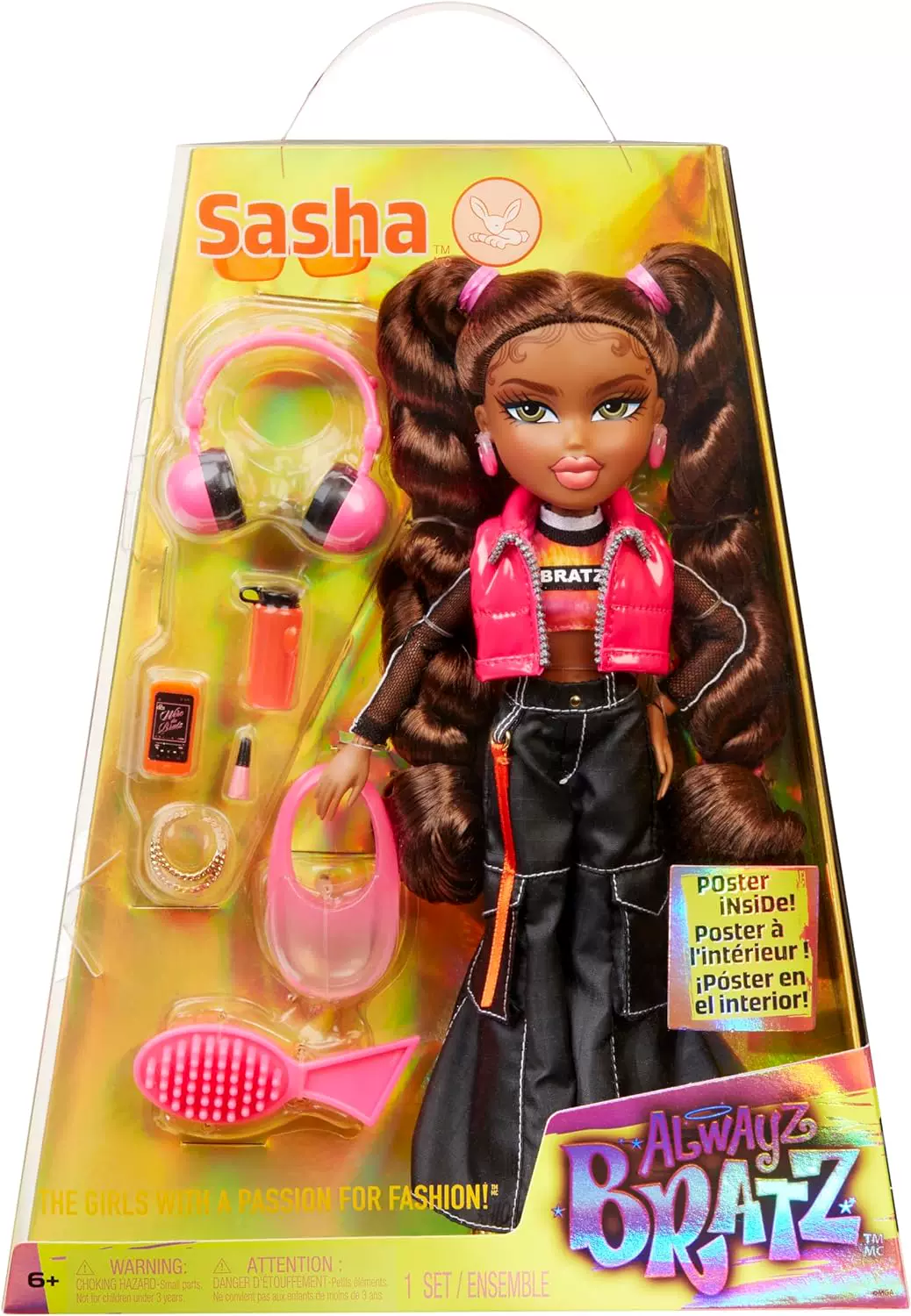 Коллекционная кукла в коробке (Bratz) Bates 2024, 9 см — Cloe, Jade, Sasha, Yasmin