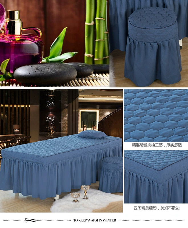 Beauty bedspread mảnh duy nhất của châu Âu rắn massage trị liệu massage xông hơi đẹp bedspread vẻ đẹp dầu gội salon bedspread - Trang bị tấm