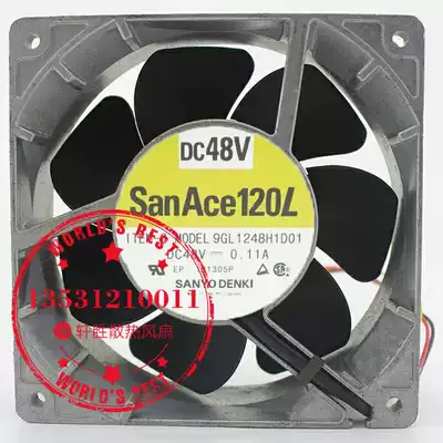 New SANYO SANYO 9GL1248H1D01 48V 0 11A aluminum frame 12CM 12038 converter fan