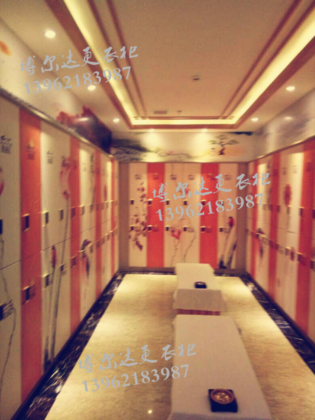 Customized wooden beauty salon yoga bathroom gymlocker locker for locker
