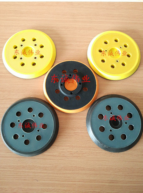 5 inch 125mm glaze sealing machine chassis tray self-adhesive disc polishing machine disc sanding machine self-adhesive disc