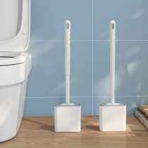 Toilet silicone toilet brush no dead corner washing artifact brush wall-mounted household toilet cleaning Net Red