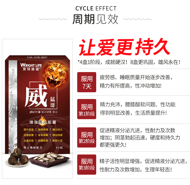 Viên nang Hong Kong Wei Meng Ge chứa viên maca tốt nhập khẩu Tongkat Ali và các sản phẩm sức khỏe nam giới khác Maca chính hãng lâu dài - Thức ăn bổ sung dinh dưỡng viên vitamin e