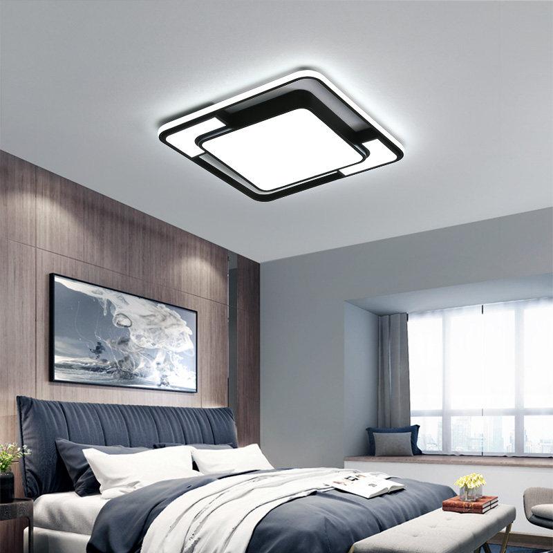 Bedroom lamp Nordic Lamp minimalist Hyundai LED suction light Pole minimalist design Atmosphere Home Book room Living room Lights