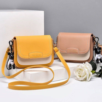 韩版单肩包ins超火小方包