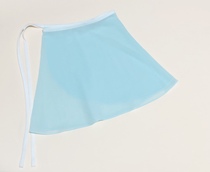 Ballet skirt chiffon one-piece skirt short lace-up elastic waistband dance suit for women summer gauze skirt for adults