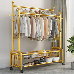 Hanger Floor Bedroom For Home Drying Rack Simple Coat Rack Indoor Balcony Cool Clothes Floor Rod Rack