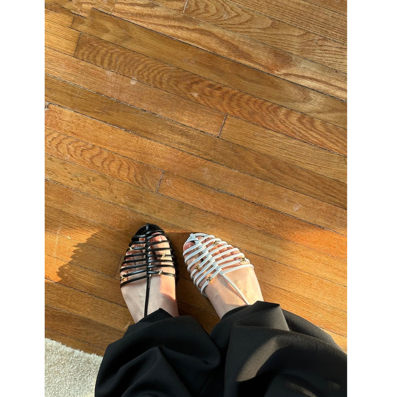Simple Notes Hollow Roman Sandals for Women Summer Vintage Mid-Heel Closed-Toe Roman Sandals Metal Weave Women's Shoes Simple Notes Hollow Roman Sandals for Women Summer Vintage Mid-Heel Closed-Toe Roman Sandals Metal Weave Women's Shoes