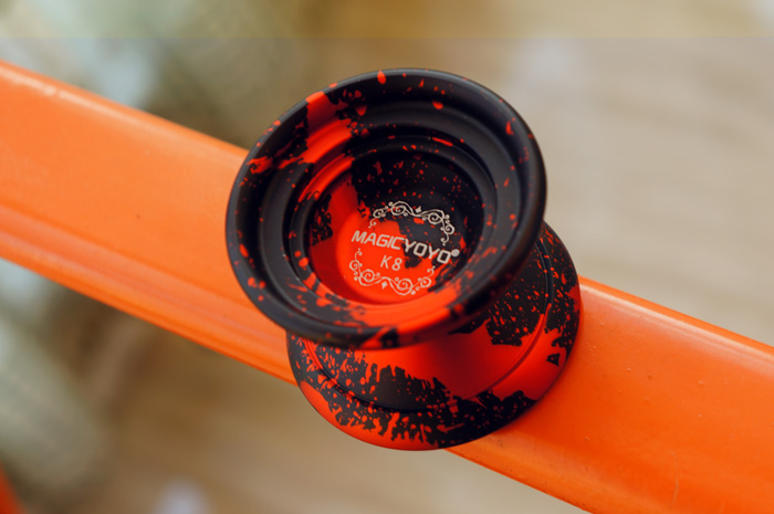 MAGICYOYO GHOST HAND YOYO BALL K8 LEOPARD Fried Ball Professional Competition Alloy YOYO Ball