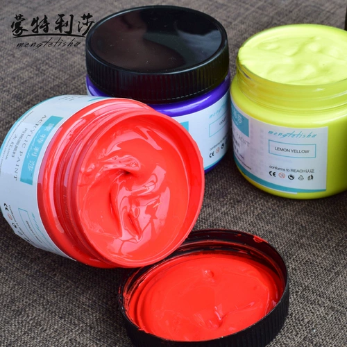 Пигментированный акрил, водонепроницаемый комплект, золотые туфли, белая художественная детская профессиональная пигментированная обувь для начинающих, 100 мл, «сделай сам», ручная роспись, 24 цветов