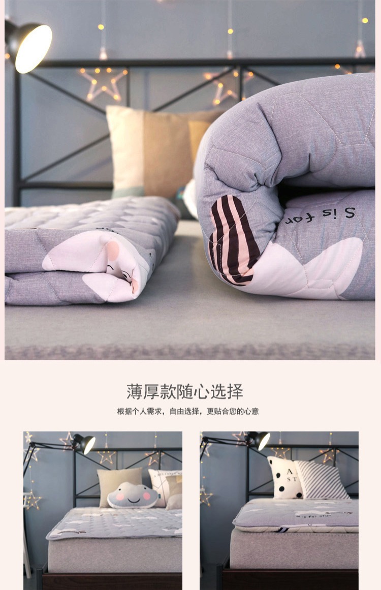 Nam Cực dày nệm đơn hoặc kép tatami sinh mat rửa đệm sàn chống trượt nhà mat - Nệm đệm hơi