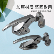 Zinc alloy oven door lock freezer handle with adjustable handle buckle handle cold storage door lock oven Oven Accessories
