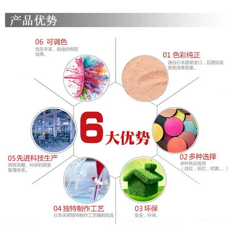 Nhập khẩu không mài DIY tự làm son môi Son môi cao cấp nguyên liệu thô cây ăn được sắc tố màu lớn đã được điều chỉnh - Son môi son mini garden
