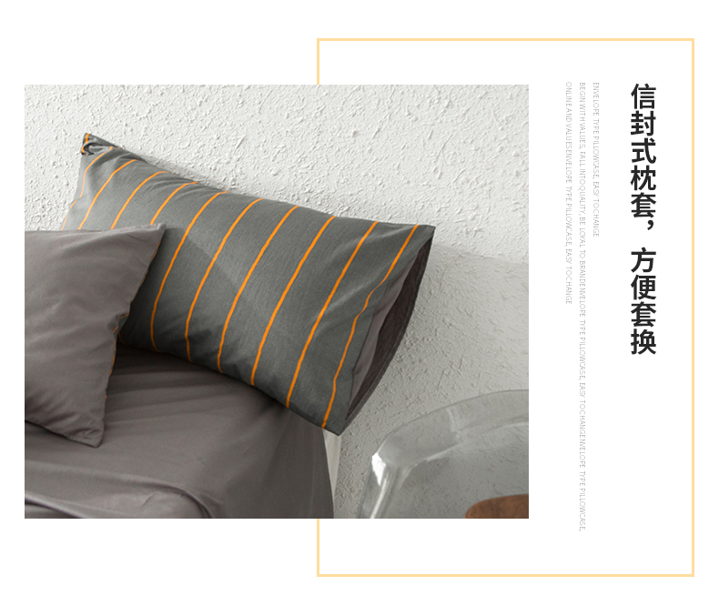 Bộ chăn ga gối cotton bốn mảnh đơn giản nam 2.0m1.8 chăn đôi chăn mền gối kèm chăn