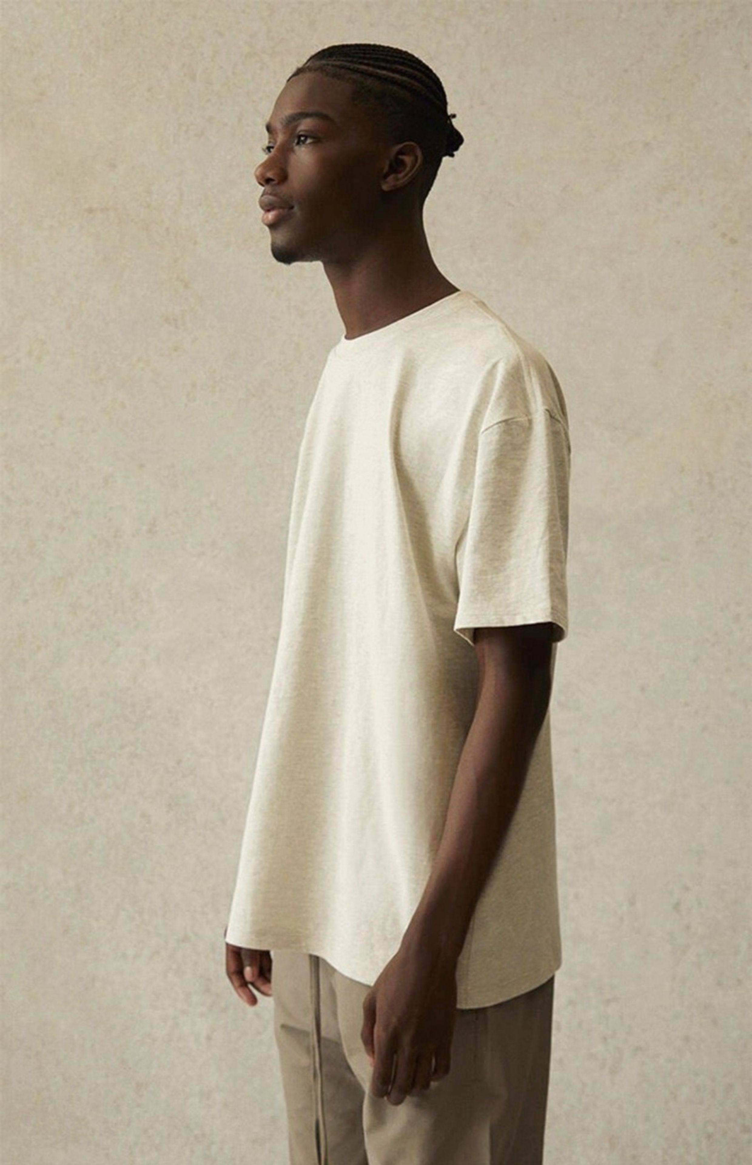 Имеется в наличии высококачественный товар Fear of God FOG Essentials 21ss за письмо logo короткий рукав Футболка мужской, essentials fog fear of god 