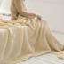ins phong cách Bắc Âu chăn sofa văn phòng ngủ trưa chăn tua len dệt kim thư giãn điều hòa không khí nhỏ chăn mỏng - Ném / Chăn