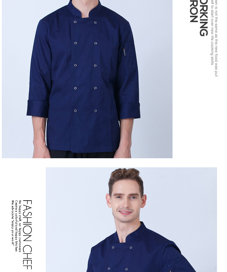 Tenue de cuisinier en polyester - Ref 1907735 Image 17