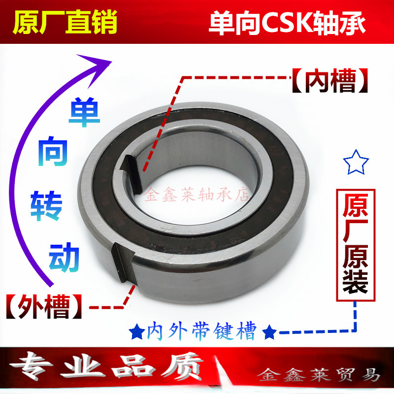 Unidirectional bearing CSK24 15 CSK24 18 CSK54 25 CSK35*62*17 CSK356218.5PP