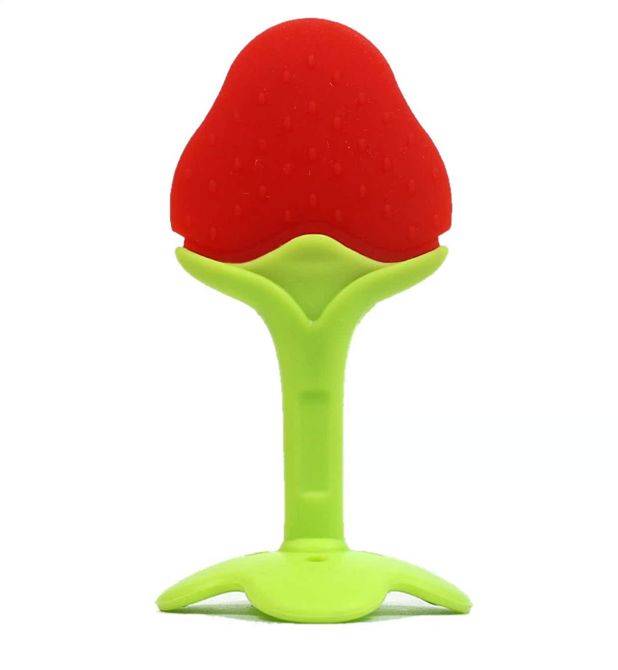 Bé teether cắn nhạc đồ chơi không độc silicone mềm có thể đun sôi 3-12 tháng 6 que mol sơ sinh - Gutta-percha / Toothbrsuh / Kem đánh răng kem đánh răng cho bé của Nhật