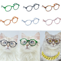 New Products Kitty Small Glasses Giggle Cool Cat Nets Red Photo Personality Trend Ornament Pets With Weird Props Dog Glasses