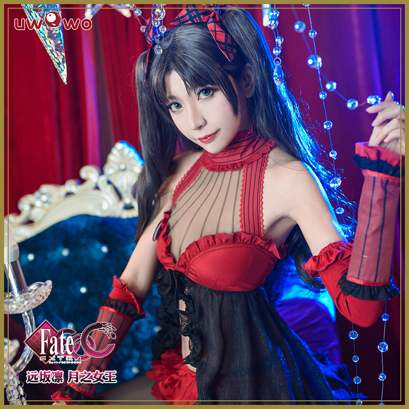 Fate Extra Ccc 远坂凛cos 月之女王cos服 来自uwowo 优加互娱 微博