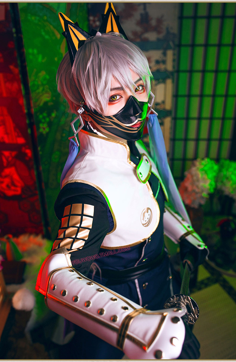 Tại chỗ [Uwowo] thanh kiếm flurry cosplay costume nam Minghu phân cực cos fox COS dao nam Ý tưởng từ khóa