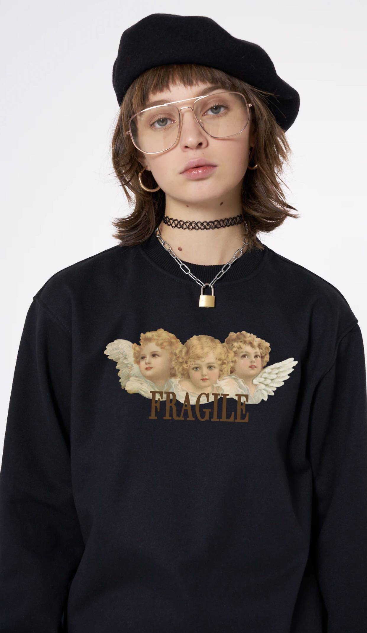 (Domestic stock) minga london angel thin fleece sweater
