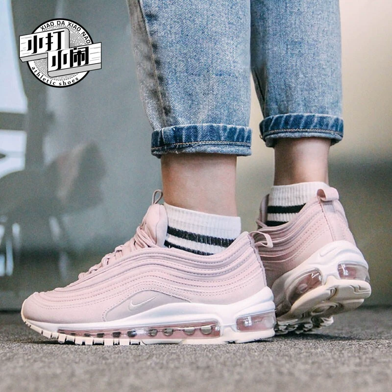 Nike AIR MAX 97 nam và nữ đạn retro đệm khí quyển giày chạy bộ 921733-104 - Giày chạy bộ giay chay bo