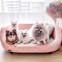 Little Prince Star Aurora Princess pet sofa kennel in large dog bed with cushion golden retriever Labrador Shiba Inu