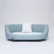 Little Prince Aisha Queen pet sofa kennel in large dog bed with cushion Golden Retriever Labrador Shiba Inu